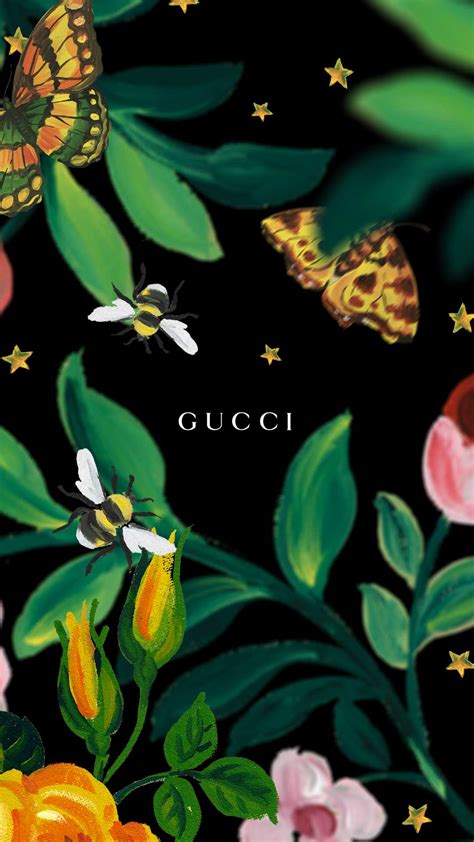 gucci wallcovering.